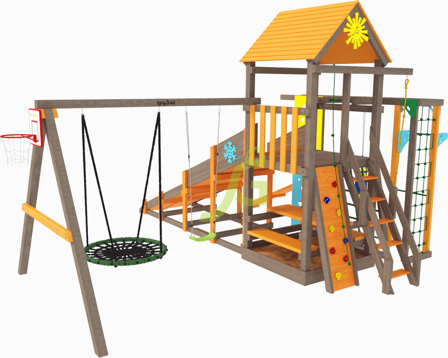 Детская площадка IgraGrad Спорт 1 с зимним модулем