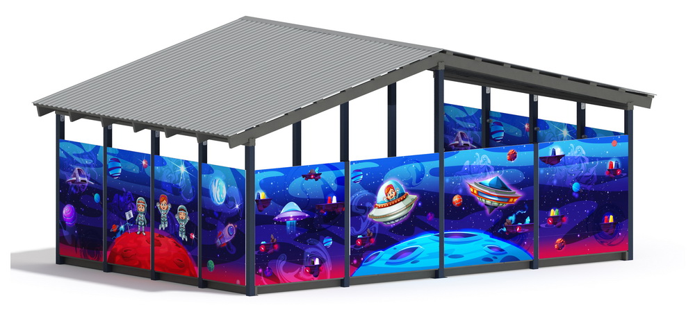 Теневой навес (Космопорт. Космос) МФ 70.6.4-08