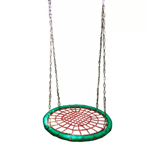 Качели-гнездо круглые 120 см на цепях