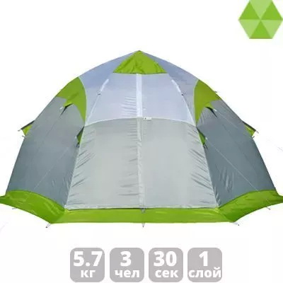 Зимняя палатка ЛОТОС 4 (алюминиевый каркас)