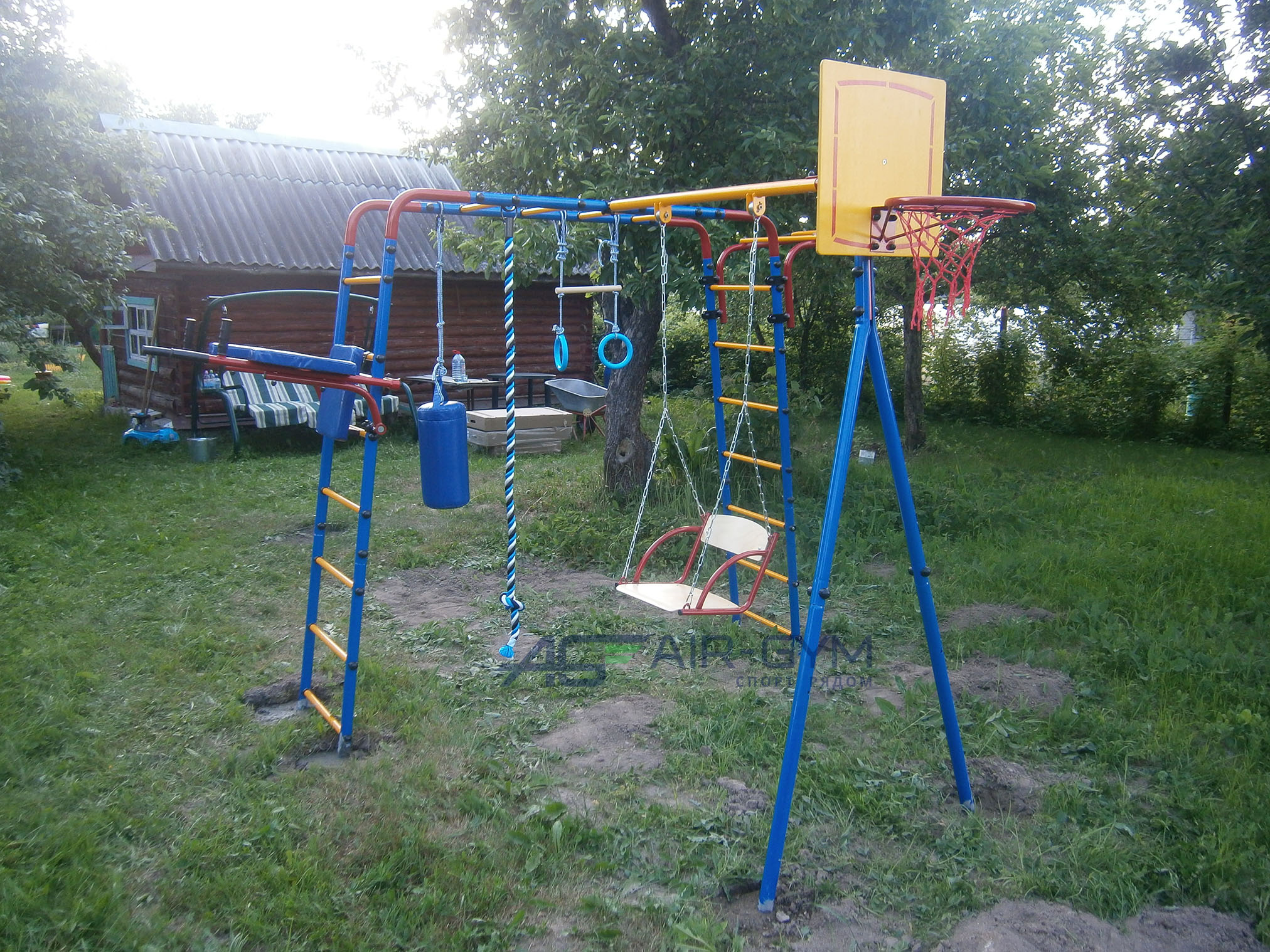 Спортивно-игровой комплекс ЮНЫЙ АТЛЕТ УЛИЧНЫЙ ПЛЮС