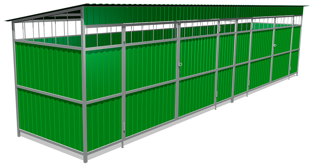 Ограждение мусоросборника ZION 6П (Б053)