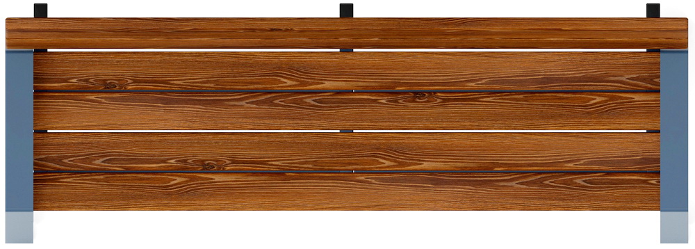 Скамья парковая (под анкера) МФ 42.02.06