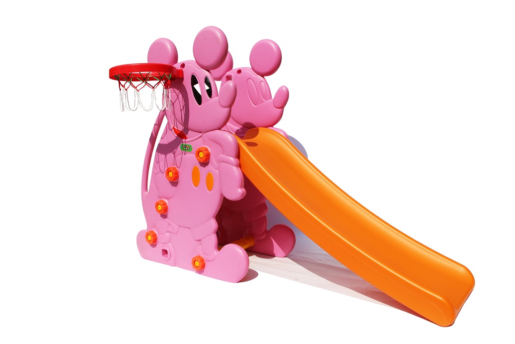 Горка "Мышка" PS-027 розовый