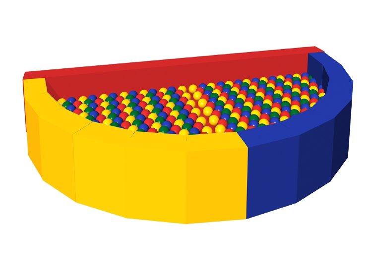 Сухой бассейн с шариками ЛОМТИК Romana (ДМФ-МК-12.47.01)