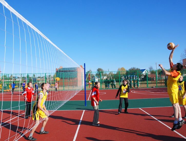 Волейбольная сетка со стойками Romana 204.17.00