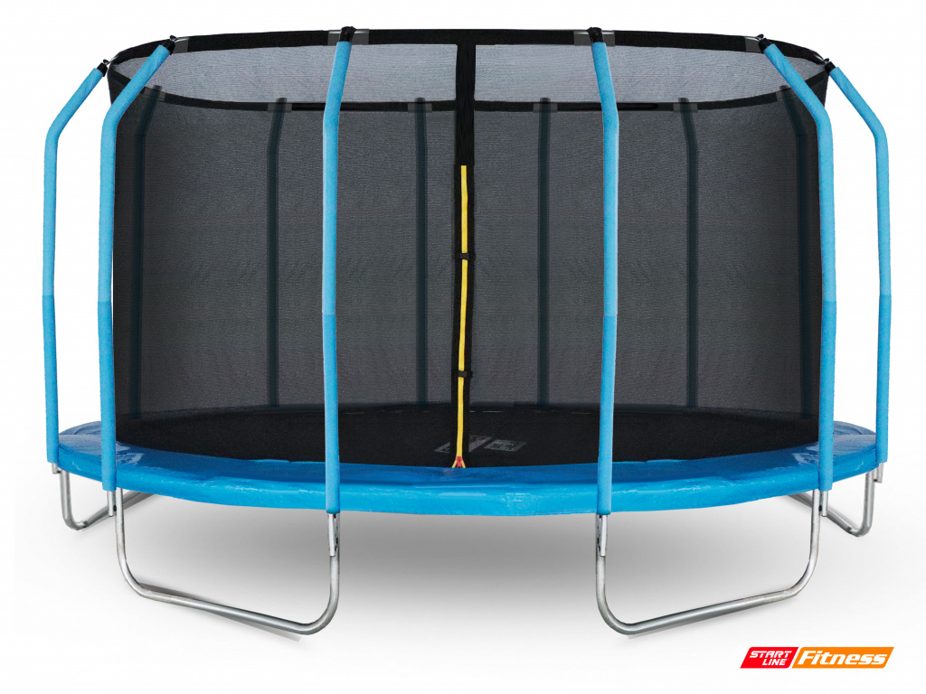 Батут START LINE Fitness 16 футов с внутренней сеткой и держателями