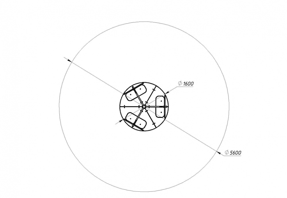 Карусель с рулем ИО 30.01.04-П