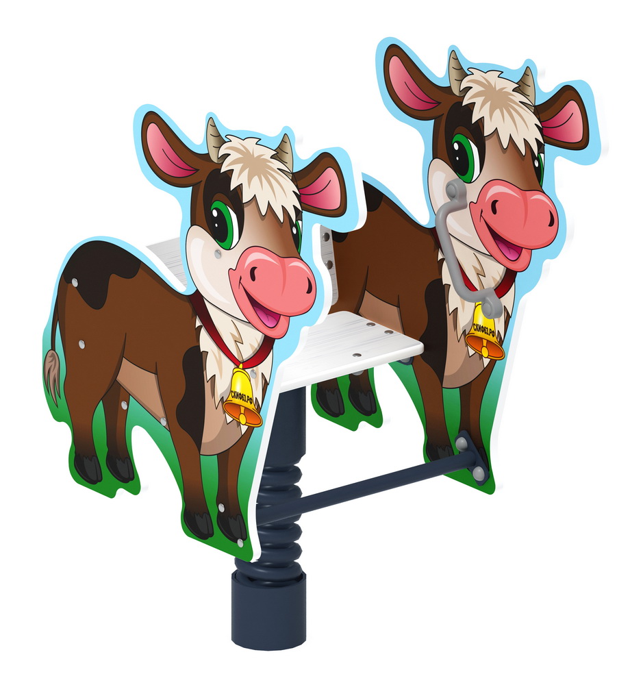 БЫЧОК качалка на пружине ИО 22.01.11