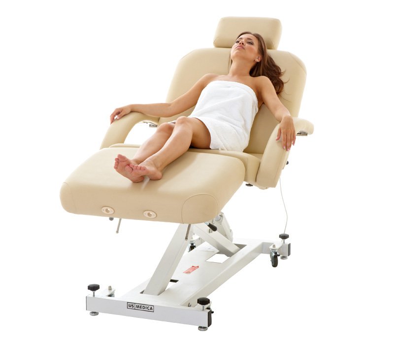 Стационарный массажный стол US Medica Profi