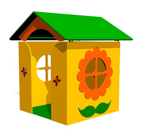 Детский игровой домик ZION Дача (ИМ046)