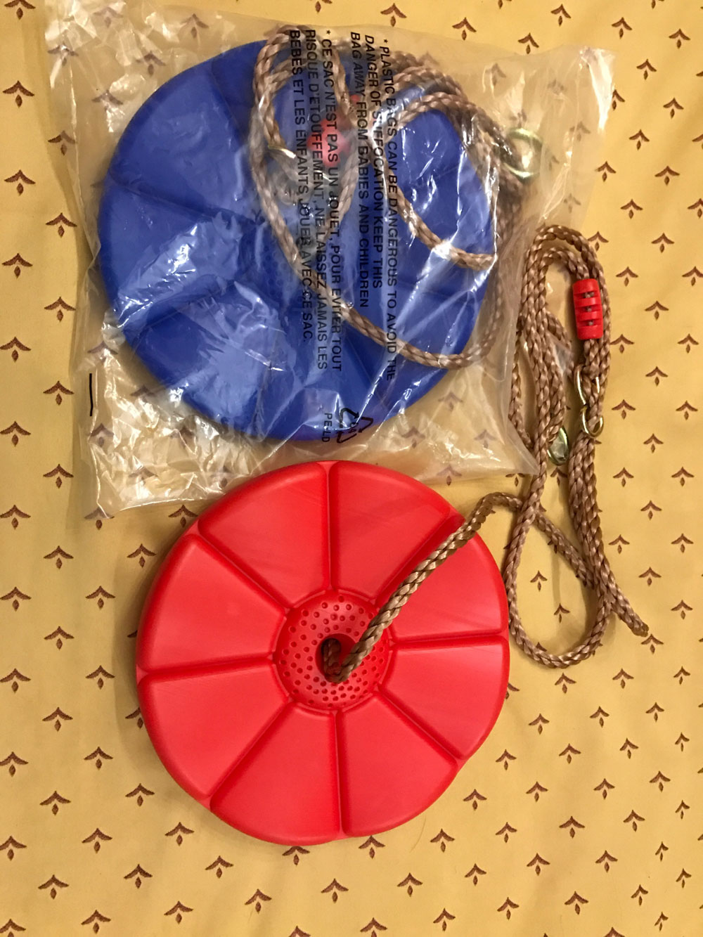 Диск-тарзанка Ромашка синяя