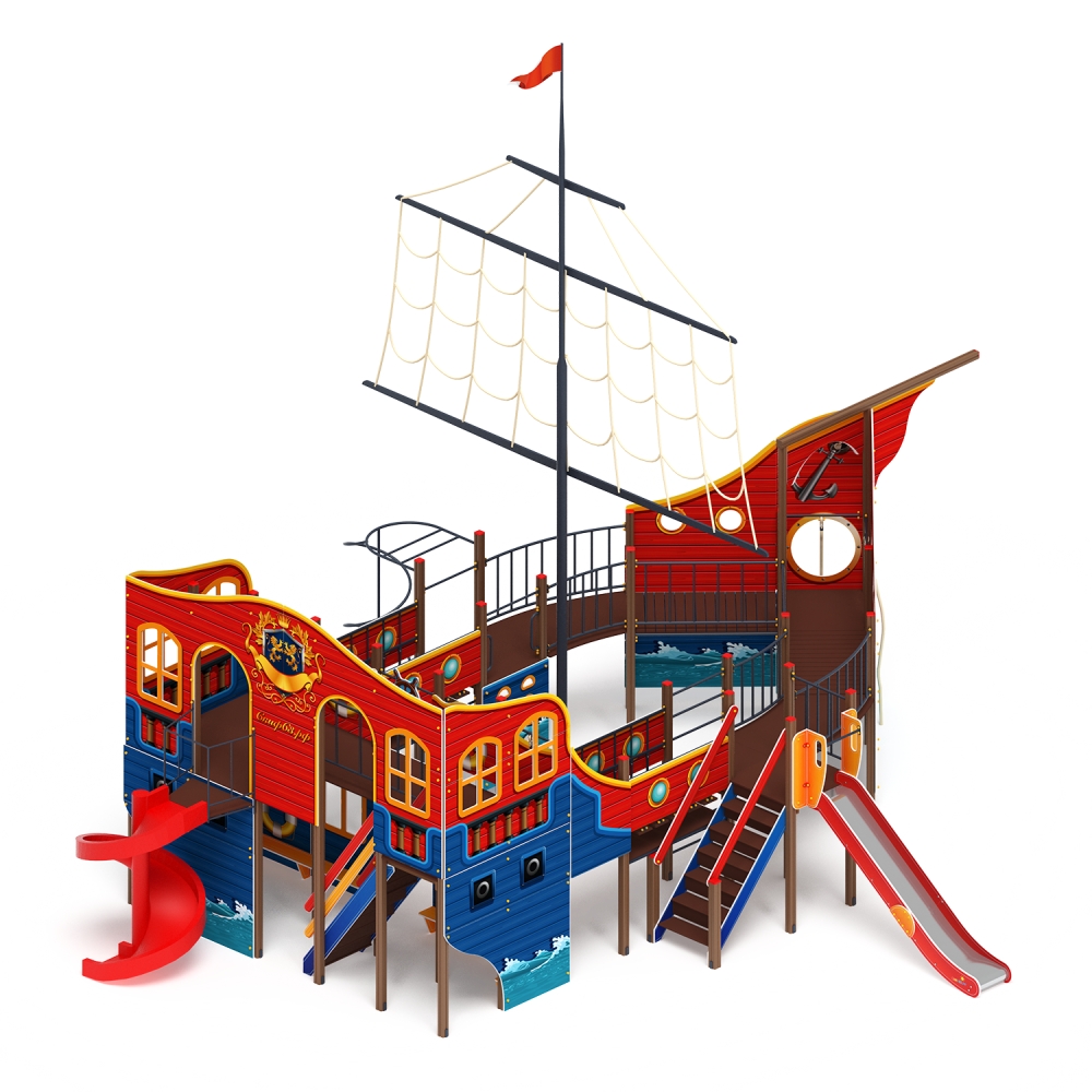 ФРЕГАТ детский игровой комплекс ДИК 2.03.3.04 (H=1500, H=2000)