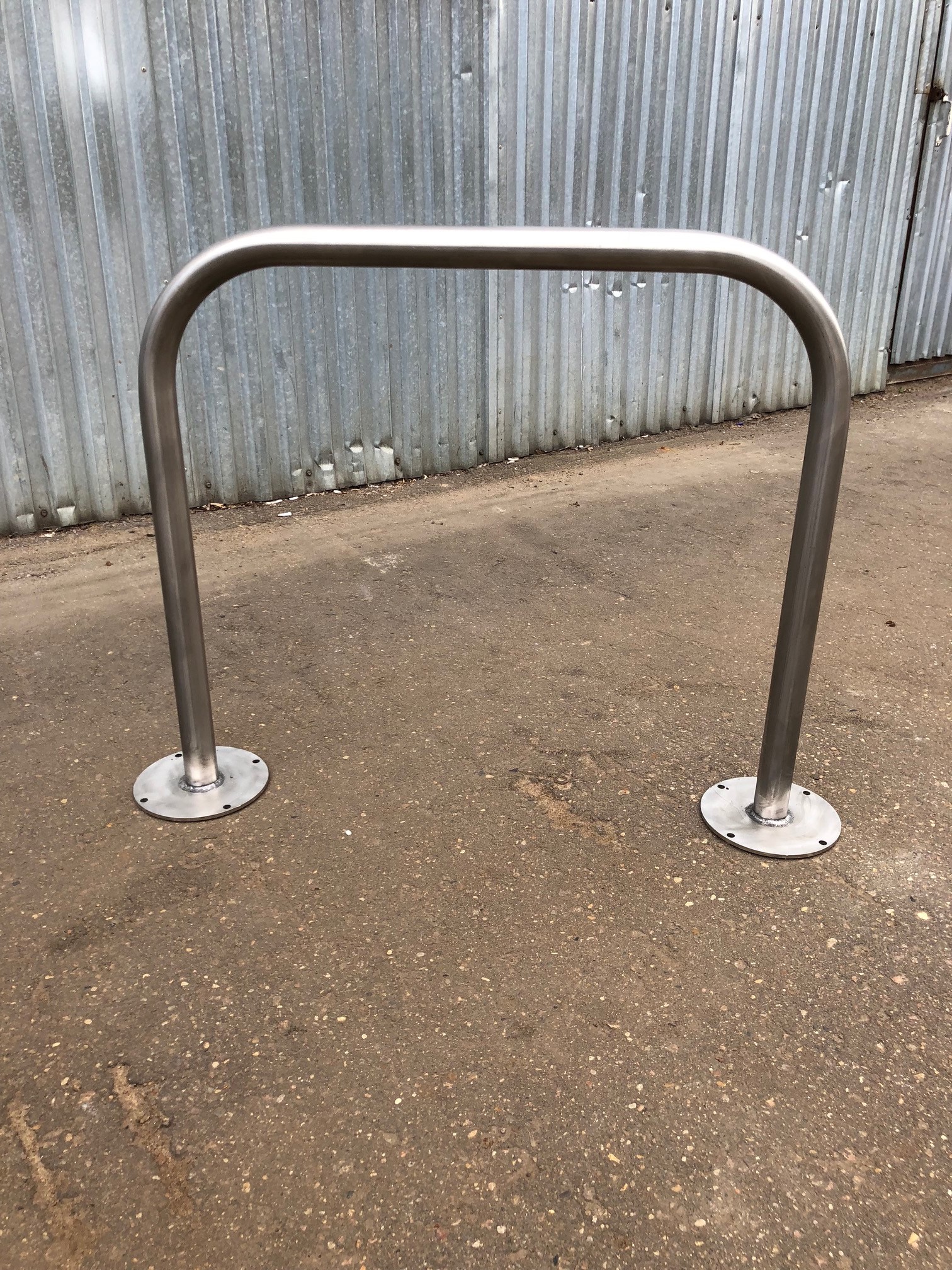 Велопарковка ПИ из нержавеющей стали