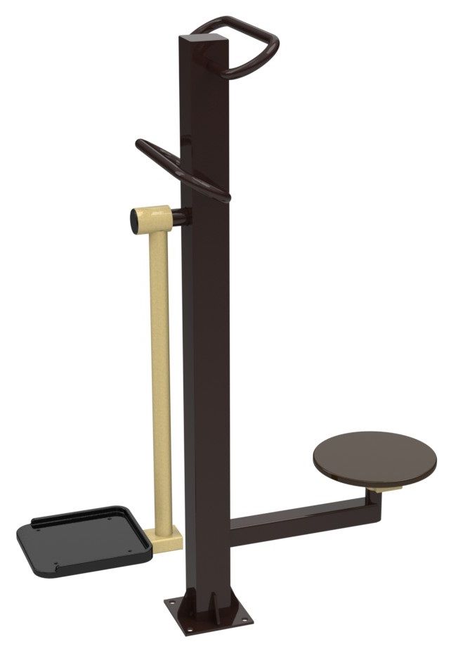 Тренажер для улицы Твистер стоя + маятник Air Gym YT65