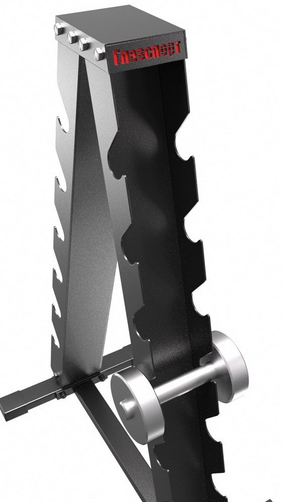 Стойка для гантелей 6 пар, разборная (13.402.002)