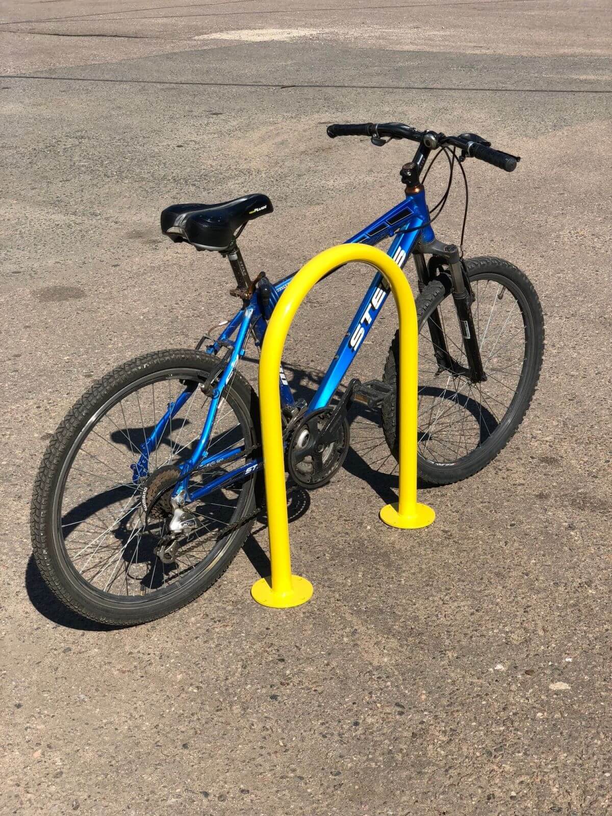 Велопарковка одиночная "U" VP23