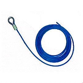 Трос стальной в оплетке 15 м  (000030)