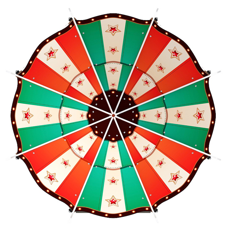 Песочный дворик ПАГОДА КАРНАВАЛ (Шапито) ИО 6.01.02-20