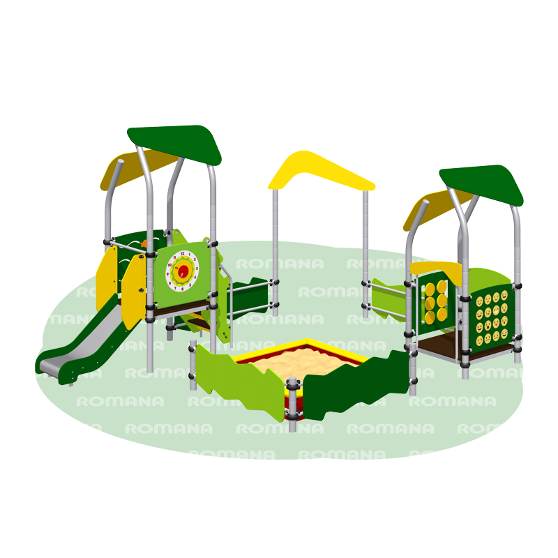 Песочный дворик с горкой «Romana 109.38.01»