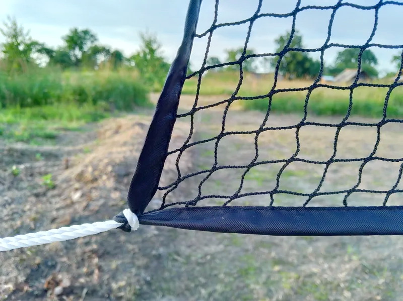 Сетка для бадминтона, толщина нити 1,5 мм, трос полиэтилен (02.300)