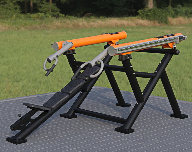 Уличный тренажер ЖИМ НАКЛОННЫЙ Romana 211.09.00