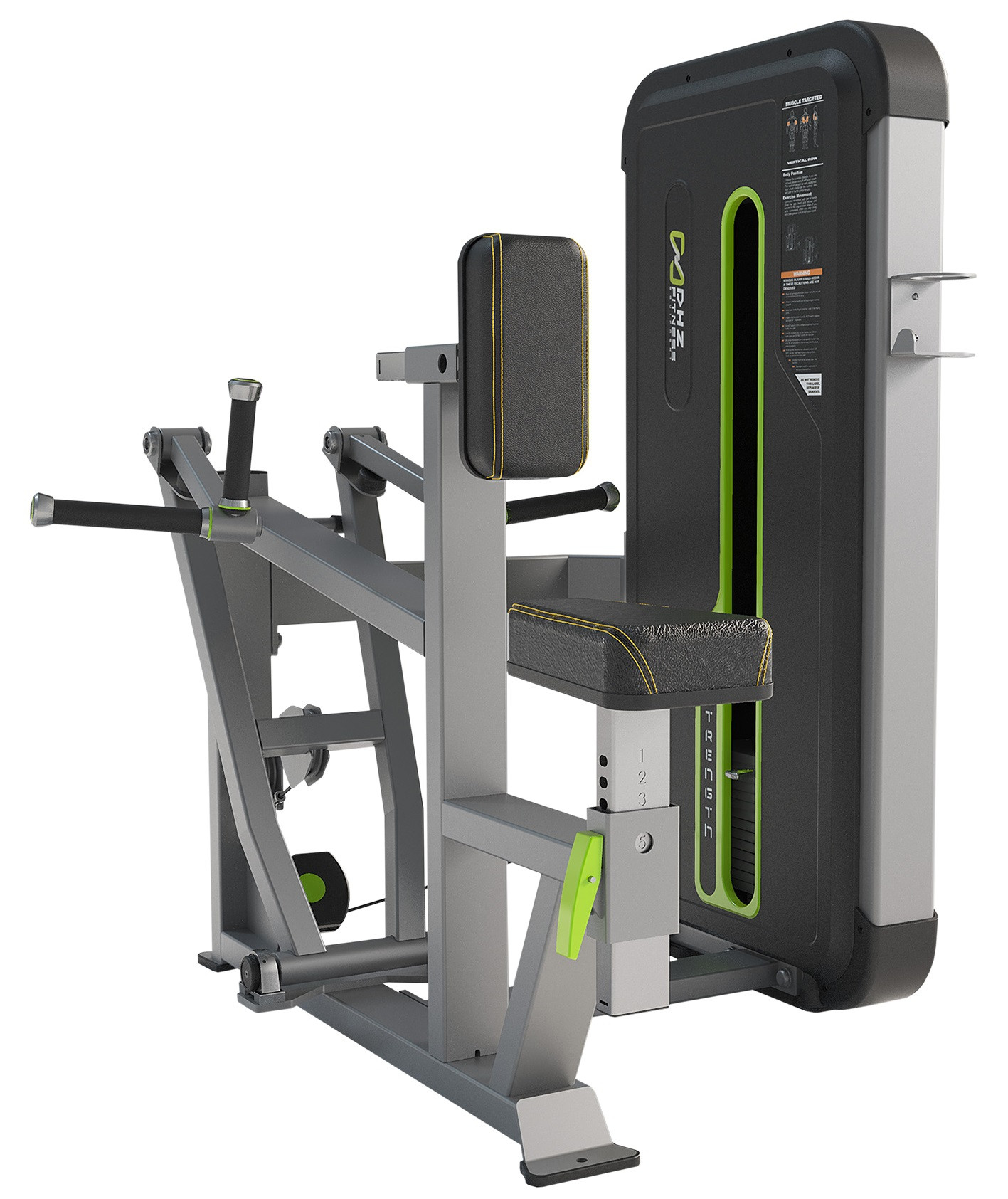 A3034 Гребная тяга с упором на грудь. Стек 94 кг