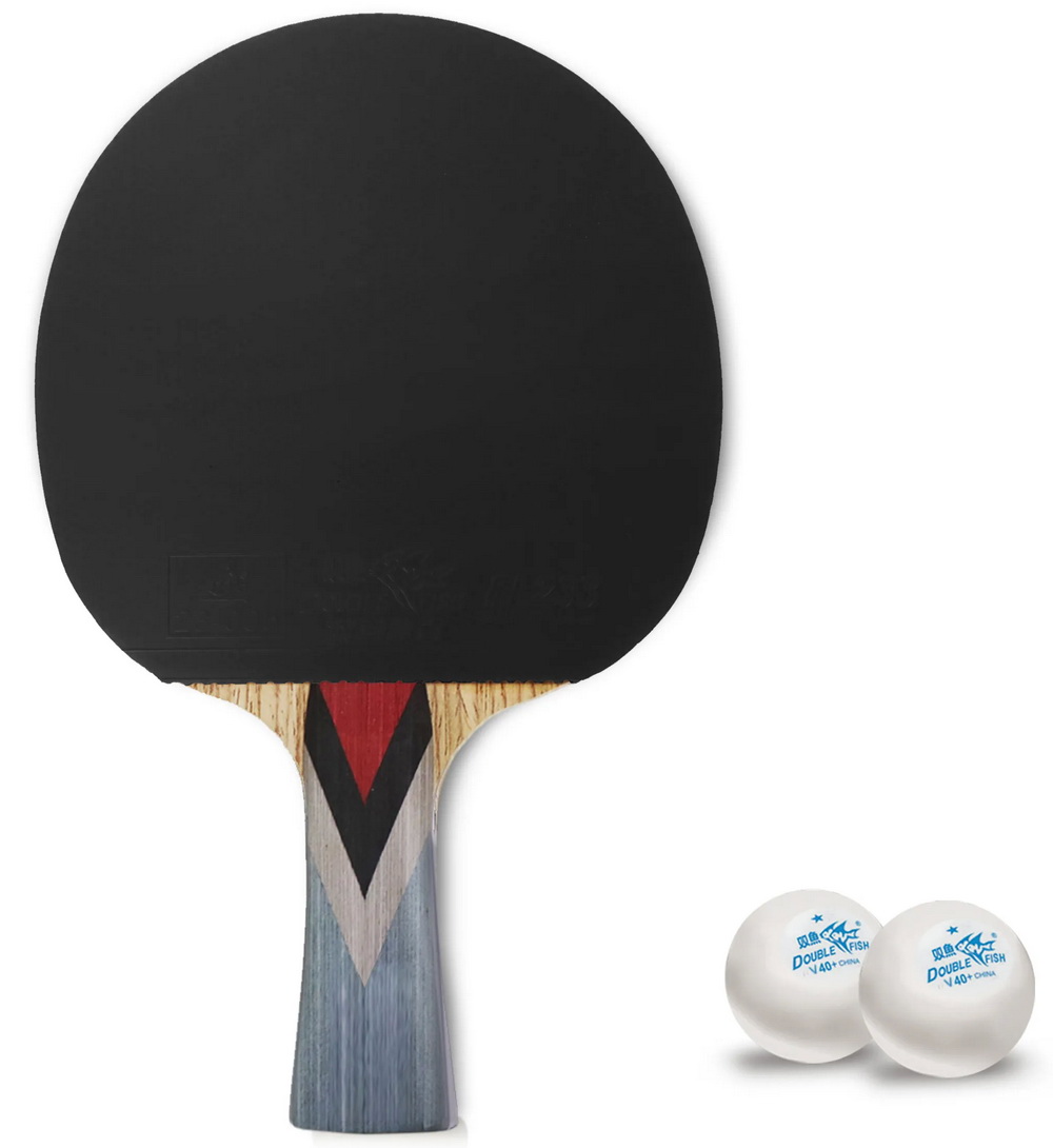 Ракетка для настольного тенниса DOUBLE FISH (4A+C серия)