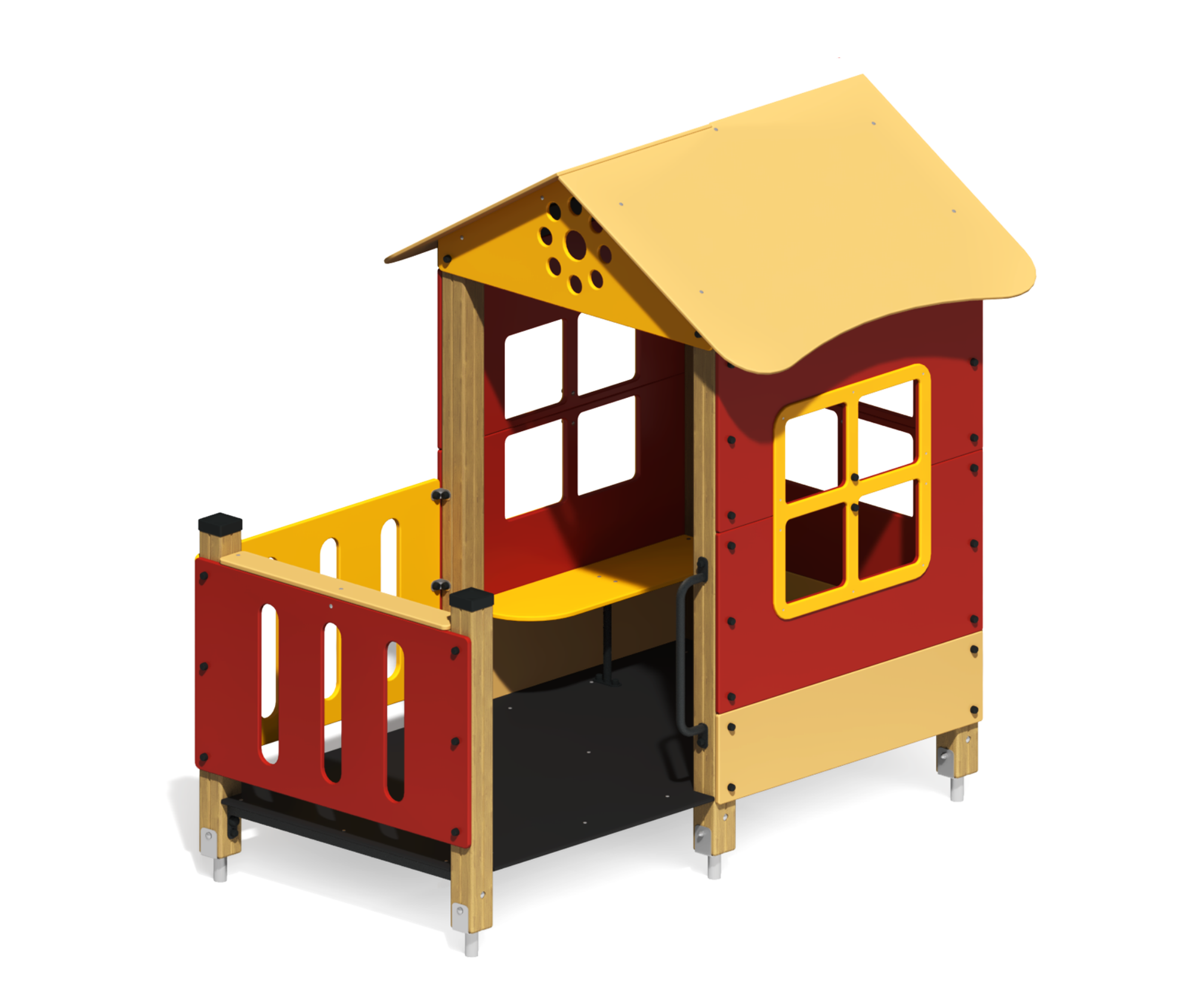 Детский игровой домик Изба ПС-19.1