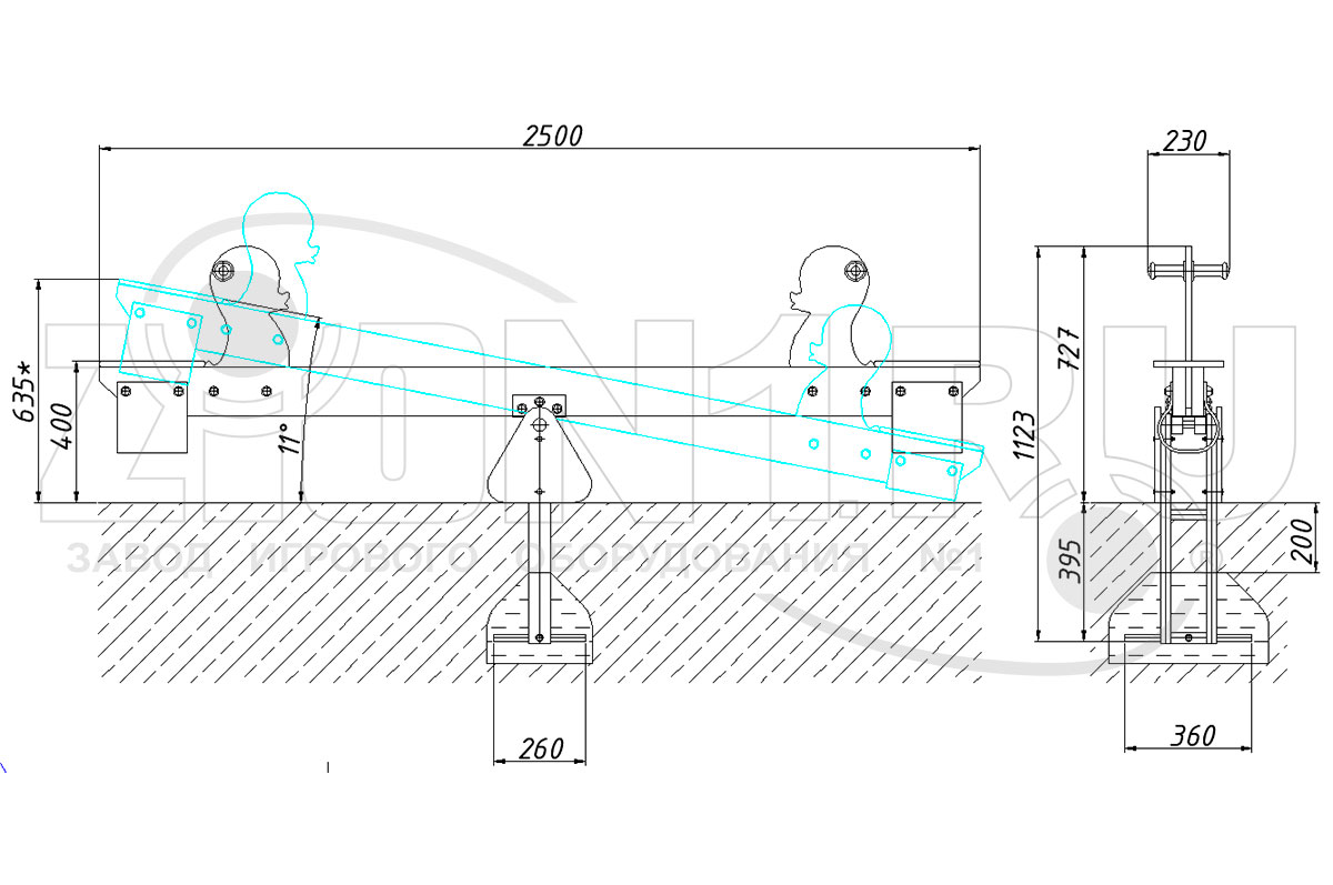 Качалка-балансир ZION Утята (КЧ028)