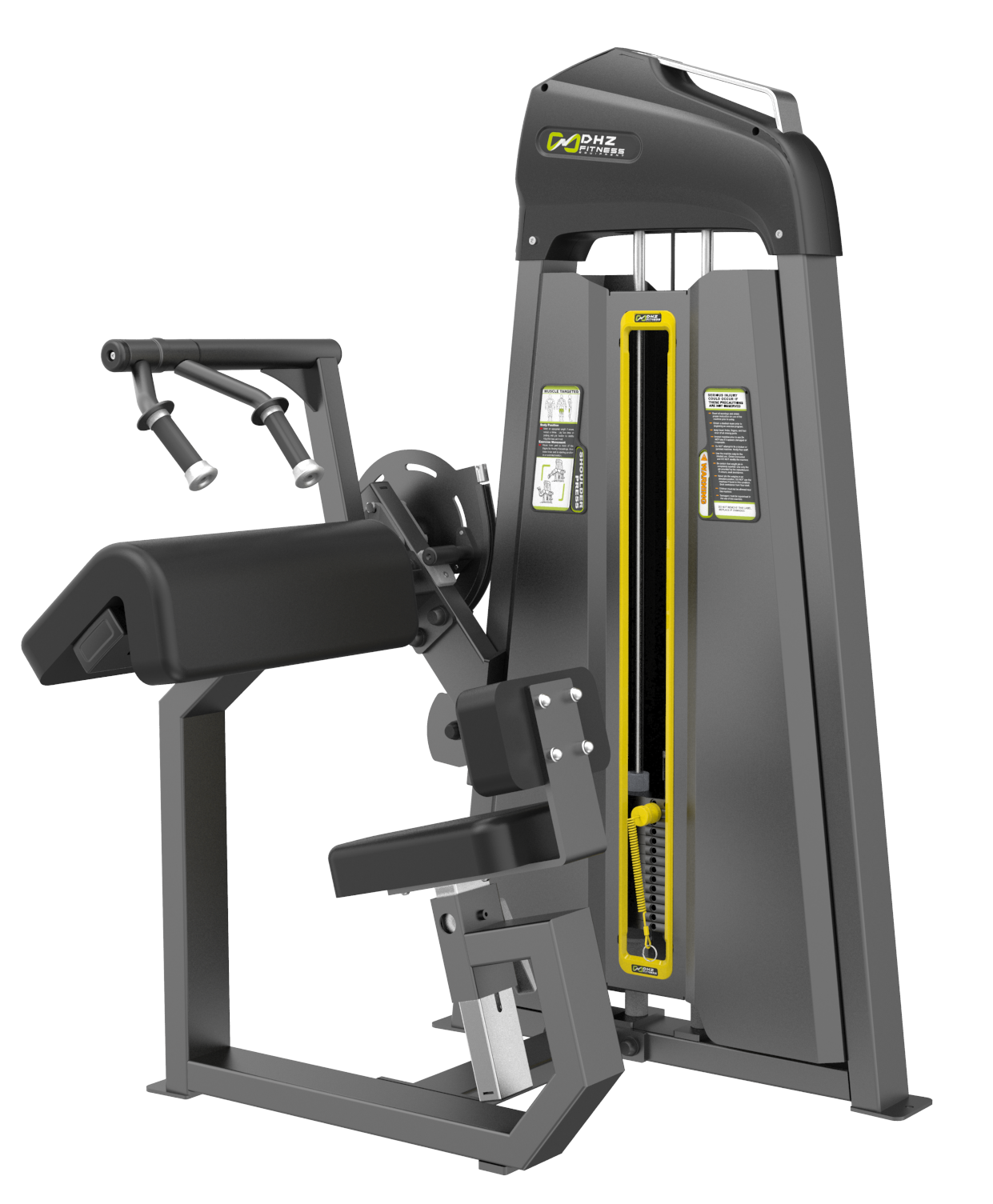 E-3028 Трицепс-машина сидя. Наклонная парта. Стек 64 кг