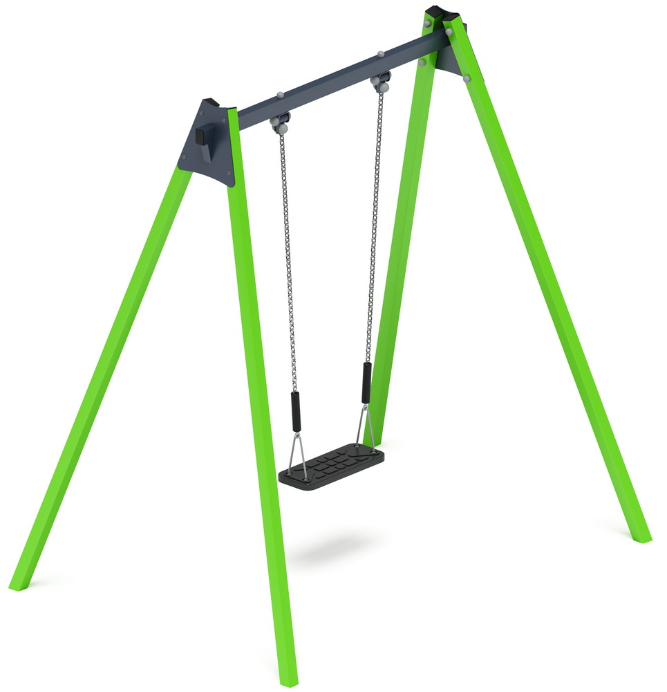 Качели М1 металл ИО 11.М.03.03-02 (зеленый)