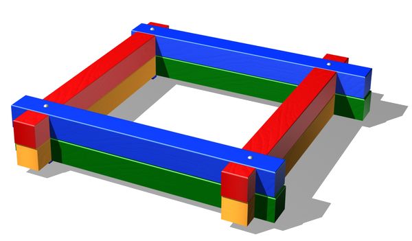Детская песочница ZION Городок (П031)