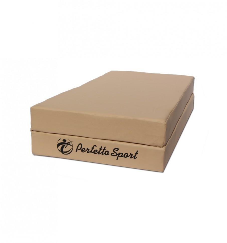 Мат № 3 (100 х 100 х 10) складной PERFETTO SPORT бежевый