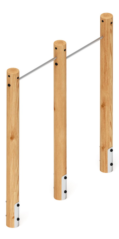 Турник взрослый двойной (Лиственница) СО 2.20.09-Л