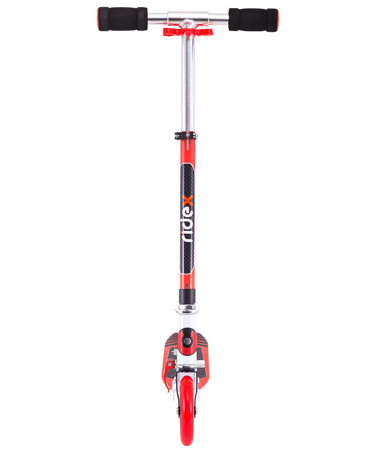 Самокат 2-колесный Rapid 125 мм, красный