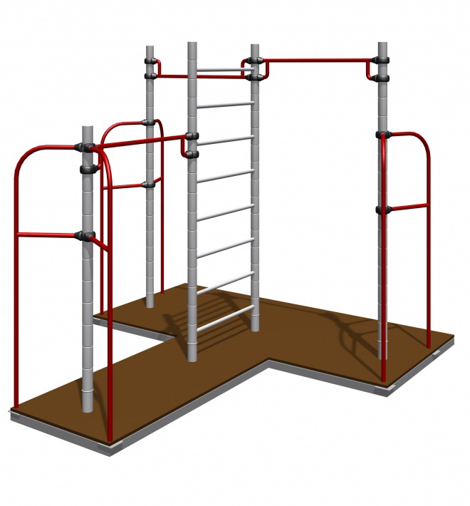 Турник на раме (с настилом) Romana 204.26.00-01