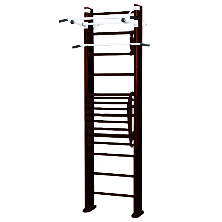 Детский спортивный комплекс Карусель 2Д.03.02 к стене + тренажер для осанки №2 Венге