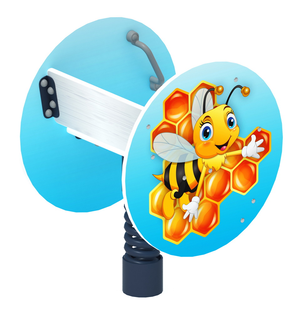 ПЧЕЛКА качалка на пружине ИО 22.01.14