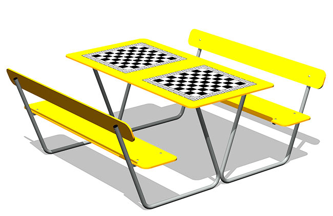 Стол шахматный ZION М3 СП232