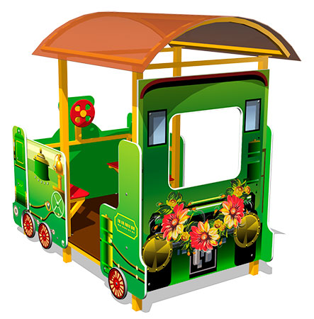 Игровой макет ZION Паровоз-Лето (ИМ066)