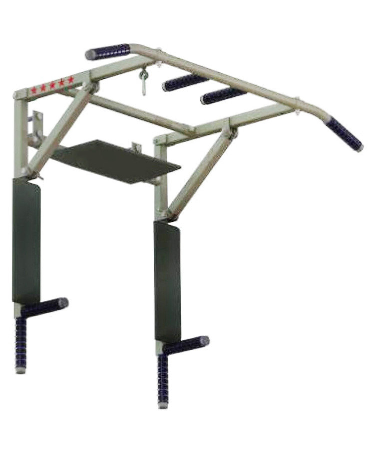 Турник-брусья настенный 3 В 1 STARFIT Workout, складной d=28 мм, ширина 115см вынос 56 см