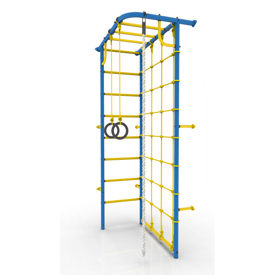 Шведская стенка Рукоход-Угловой (синий)