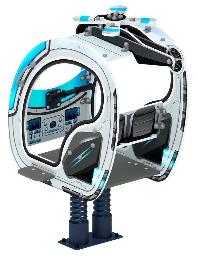 ВЕРТОЛЁТИК качалка на пружине ИО 23.03.04-03