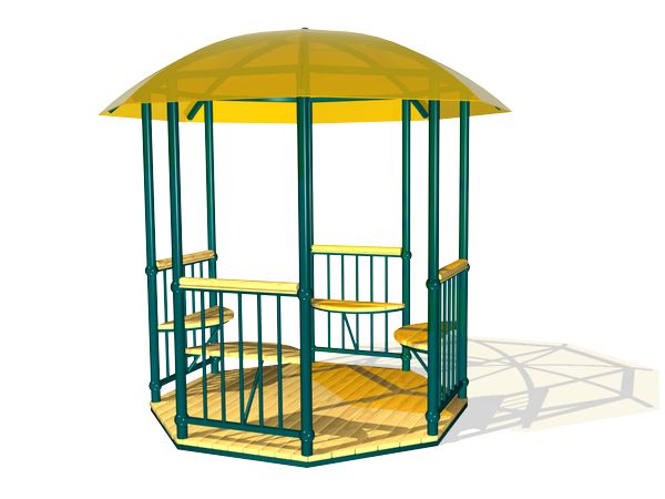 Беседка металлическая ZION Романтика (СП109)