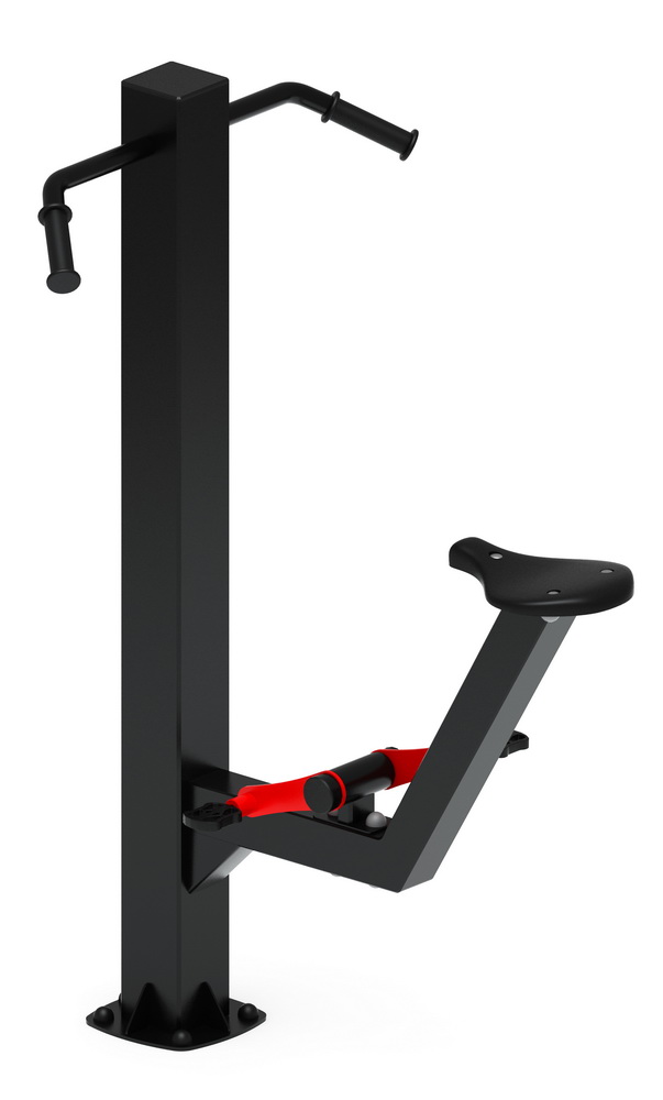 Тренажер уличный ВЕЛО (красный) СТ 016-11