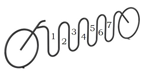 Велопарковка Air Gym Тандем VP41