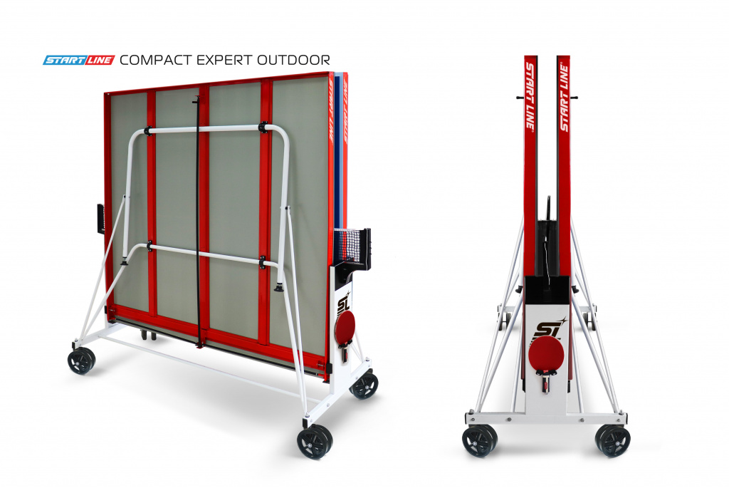 Теннисный стол START LINE Compact Expert Outdoor Blue с сеткой