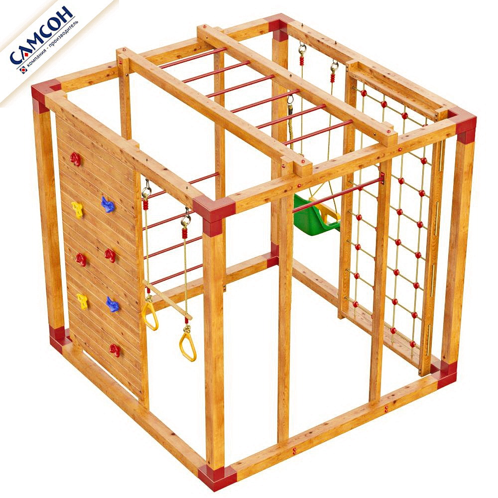 Детский спортивный комплекс ФАРУ Самсон (лак венге, лак сосна)