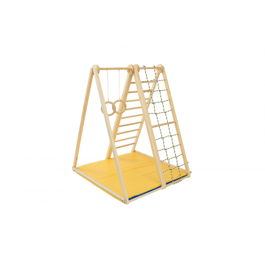 Деревянный игровой комплекс Березка Малыш KIDWOOD